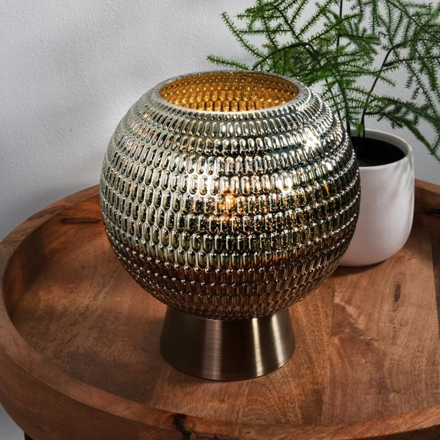 Searchlight - LED bordlampe MILA LED/0,6W/3xAAA grøn