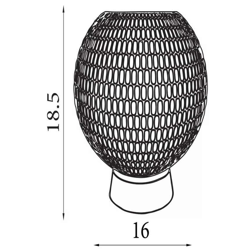 Searchlight - LED bordlampe MILA LED/0,6W/3xAAA grøn