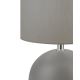 Searchlight - Bordlampe 1xE14/10W/230V grå