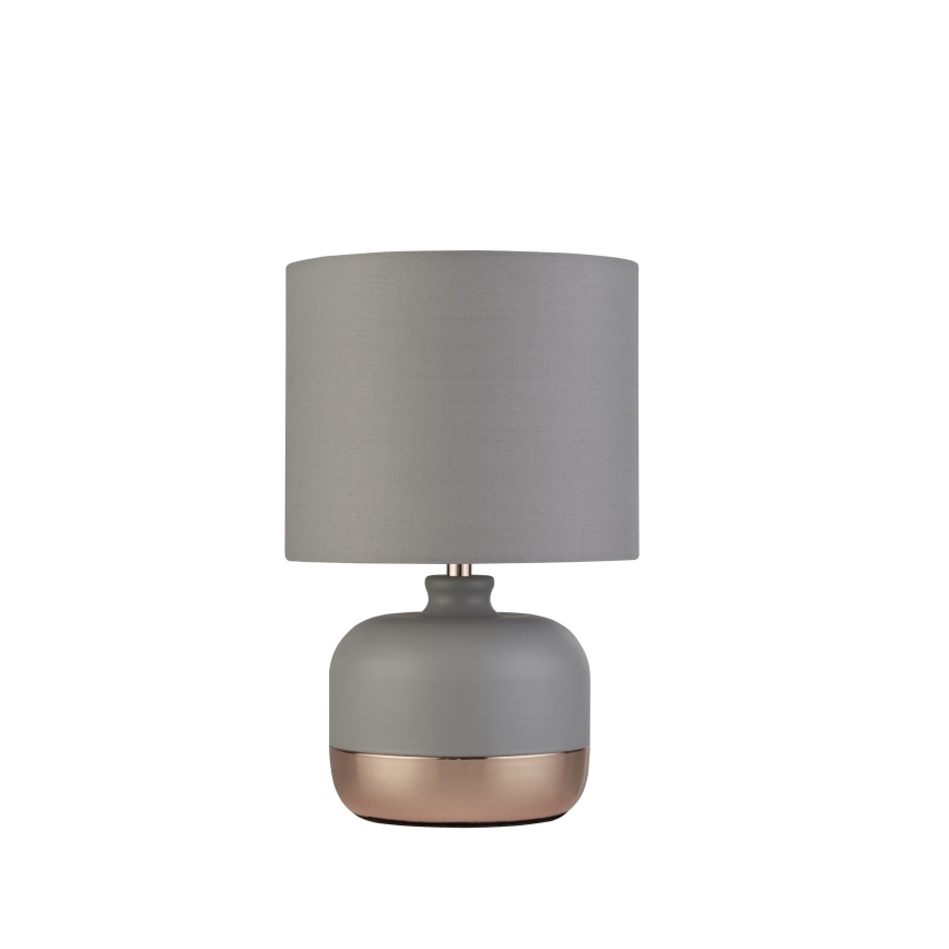 Searchlight - Bordlampe 1xE14/7W/230V grå