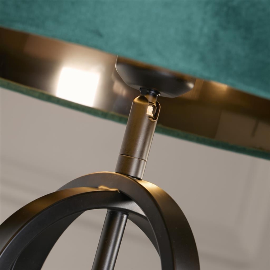 Searchlight - Bordlampe CHIC 1xE27/60W/230V grøn