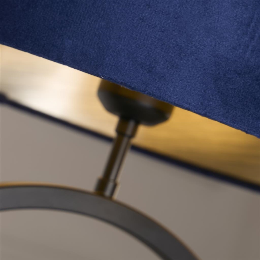 Searchlight - Bordlampe ELEGANT 1xE27/60W/230V blå