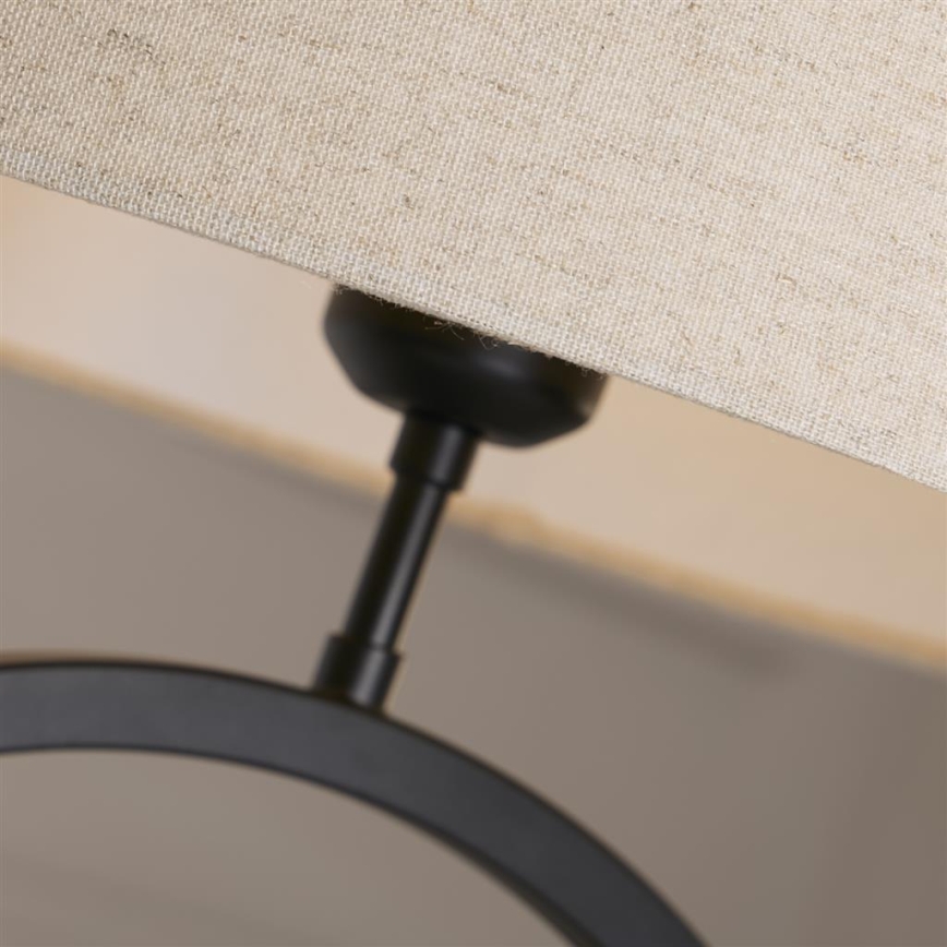 Searchlight - Bordlampe ELEGANT 1xE27/60W/230V cremefarvet