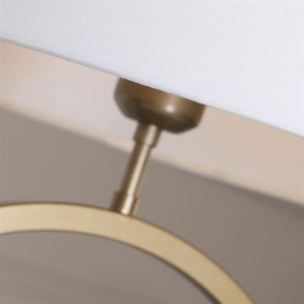 Searchlight - Bordlampe ELEGANT 1xE27/60W/230V hvid