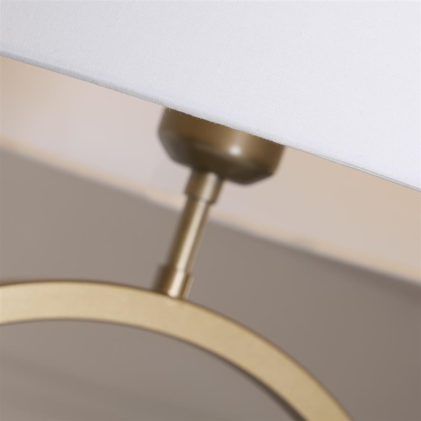 Searchlight - Bordlampe ELEGANT 1xE27/60W/230V hvid