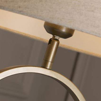 Searchlight - Bordlampe MODISH 1xE27/60W/230V cremefarvet