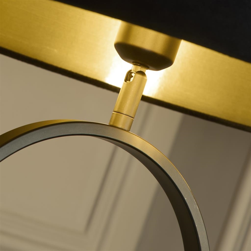 Searchlight - Gulvlampe MODISH 1xE27/60W/230V sort