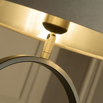 Searchlight - Gulvlampe MODISH 1xE27/60W/230V cremefarvet