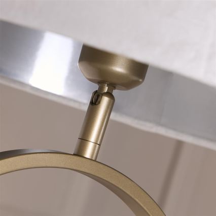 Searchlight - Gulvlampe MODISH 1xE27/60W/230V grå