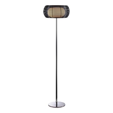 Searchlight - Gulvlampe 2xE27/60W/230V sort