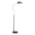 Searchlight - Gulvlampe SWAN 1xE27/10W/230V sort