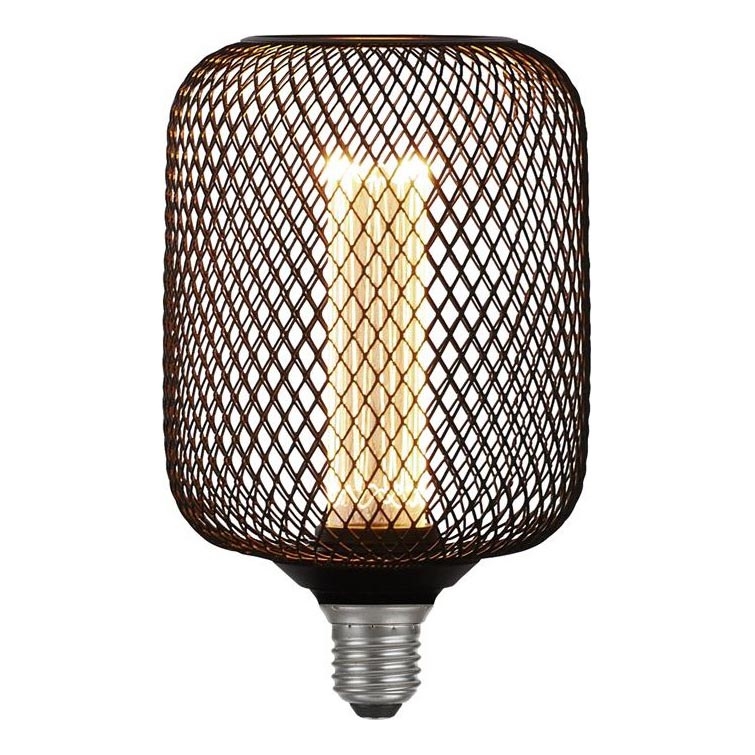 Searchlight - LED-dæmpbar dekorationspære WIRE MESH E27/4,5W/230V 2700K