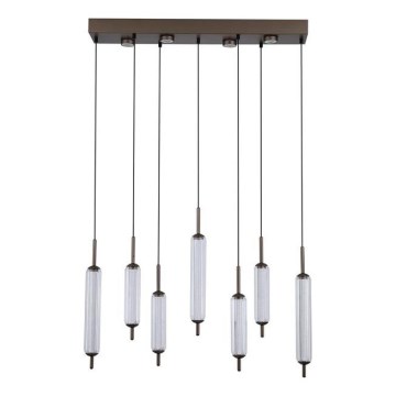 Searchlight - LED-dæmpbar pendel med wireophæng CATTAIL LED/33W/230V