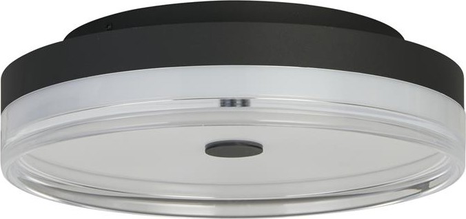 Searchlight - LED loftlampe CYPRUS LED/21W/230V Ø 30 cm sort