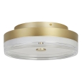 Searchlight - LED-loftlampe CYPRUS LED/29W/230V Ø 40 cm guld