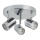 Searchlight - LED spotlampe ROLLO 3xLED/4W/230V skinnende krom