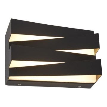 Searchlight - LED væglampe SECTION LED/18W/230V sort