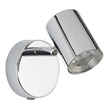Searchlight - LED vægspot ROLLO 1xLED/4W/230V skinnende krom