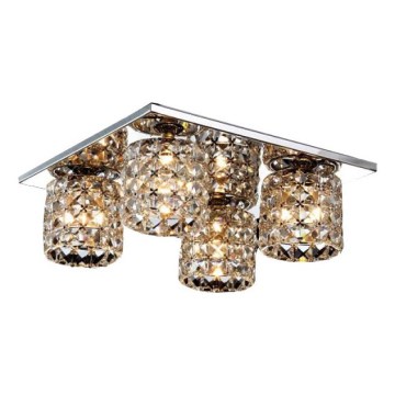 Searchlight - Loftlampe 4xG9/40W/230V skinnende krom