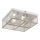 Searchlight - Loftlampe FLUSH 2xE14/40W/230V skinnende krom