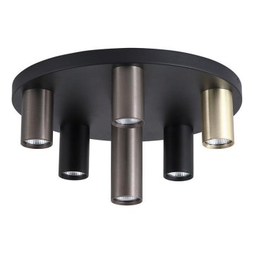 Searchlight - Loftlampe TUBES 6xGU10/10W/230V Ø 40 cm