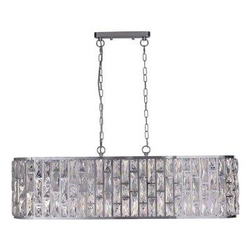 Searchlight - Lysekrone med kæde BIJOU 8xE14/40W/230V