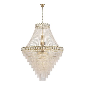 Searchlight - Lysekrone med kæde LOUIS PHILLIPE 28xE14/60W/230V