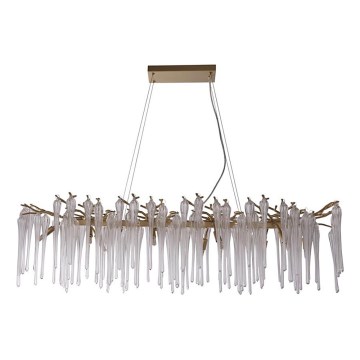 Searchlight - Lysekrone med wire HERITAGE 10xG9/33W/230V