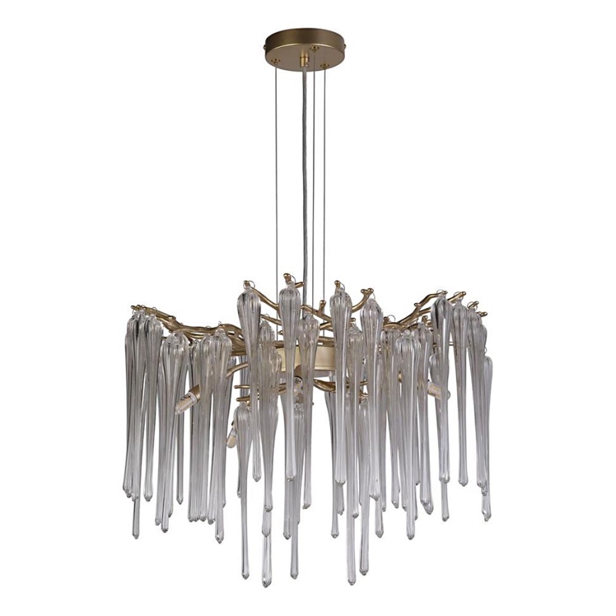 Searchlight - Pendel med kabelophæng HERITAGE 5xG9/33W/230V