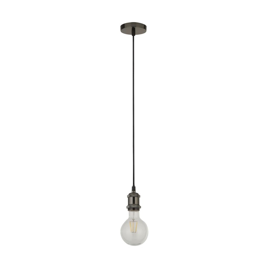 Searchlight - Pendel med wire SUSPENSION 1xE27/60W/230V antracit