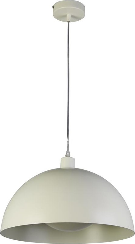 Searchlight - Pendel på kabel MARS 1xE27/60W/230V Ø 25 cm, cremefarvet