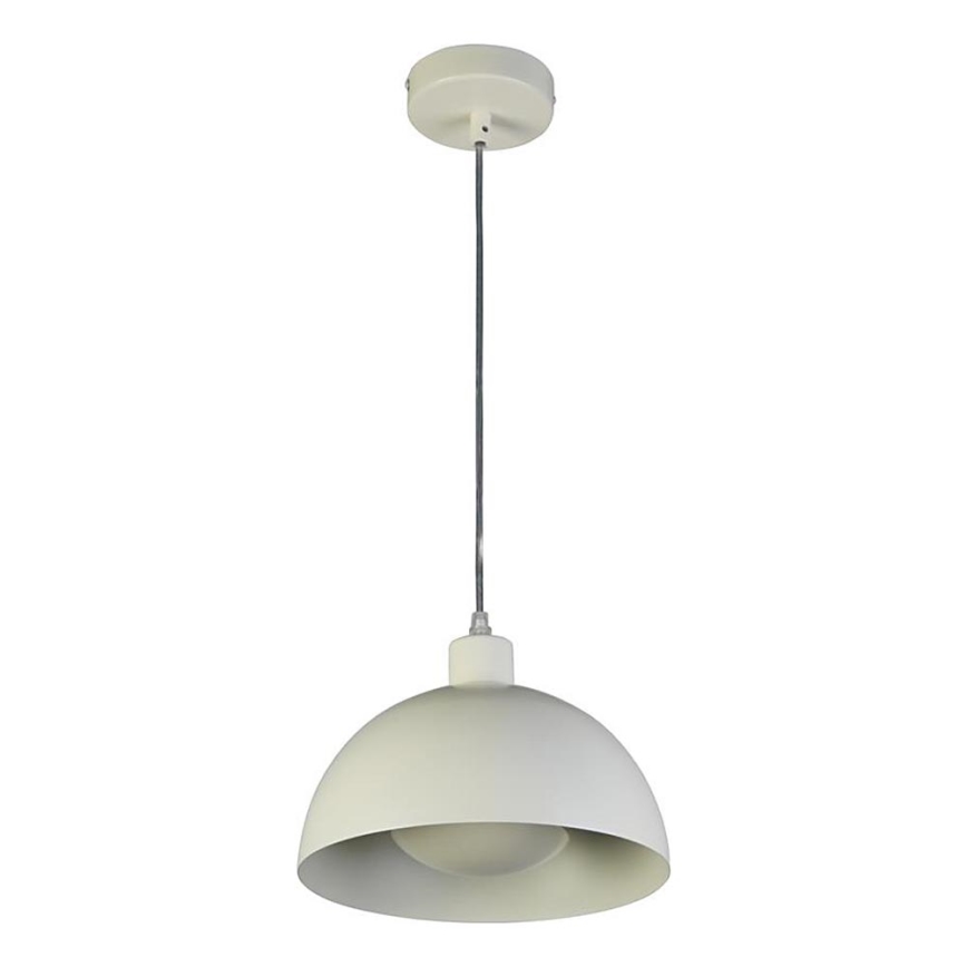 Searchlight - Pendel på kabel MARS 1xE27/60W/230V Ø 40 cm, cremefarvet