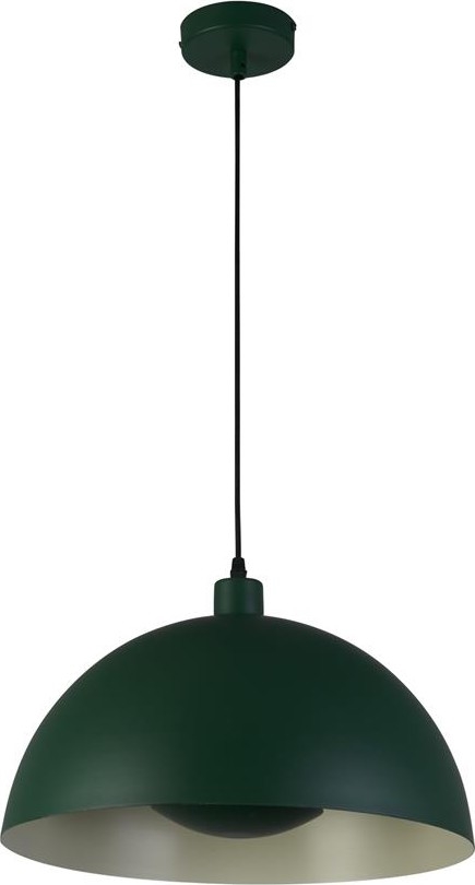 Searchlight - Pendel på wire MARS 1xE27/60W/230V Ø 25 cm grøn