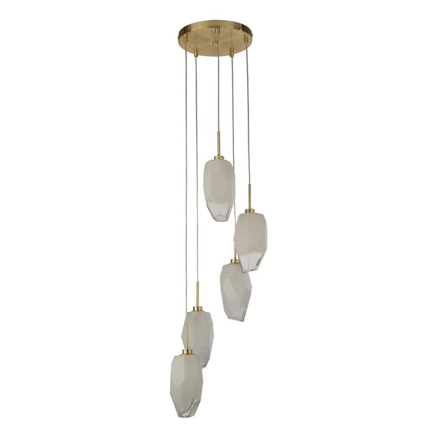 Searchlight - Pendel på wire ROCKY 5xG9/33W/230V