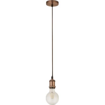 Searchlight - Pendel på wire SUSPENSION 1xE27/60W/230V kobber