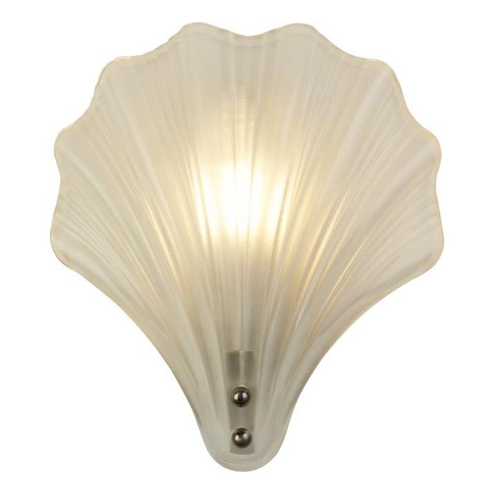 Searchlight - Væglampe SHELL 1xG9/7W/230V hvid