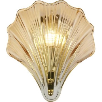 Searchlight - Væglampe SHELL 1xG9/7W/230V røgfarvet