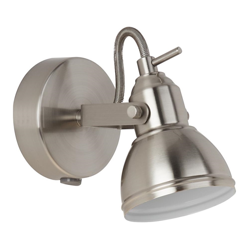 Searchlight - Vægspot FOCUS 1xGU10/50W/230V mat krom