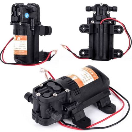 Selvsugende membranpumpe 12 V, 3,5 l/min