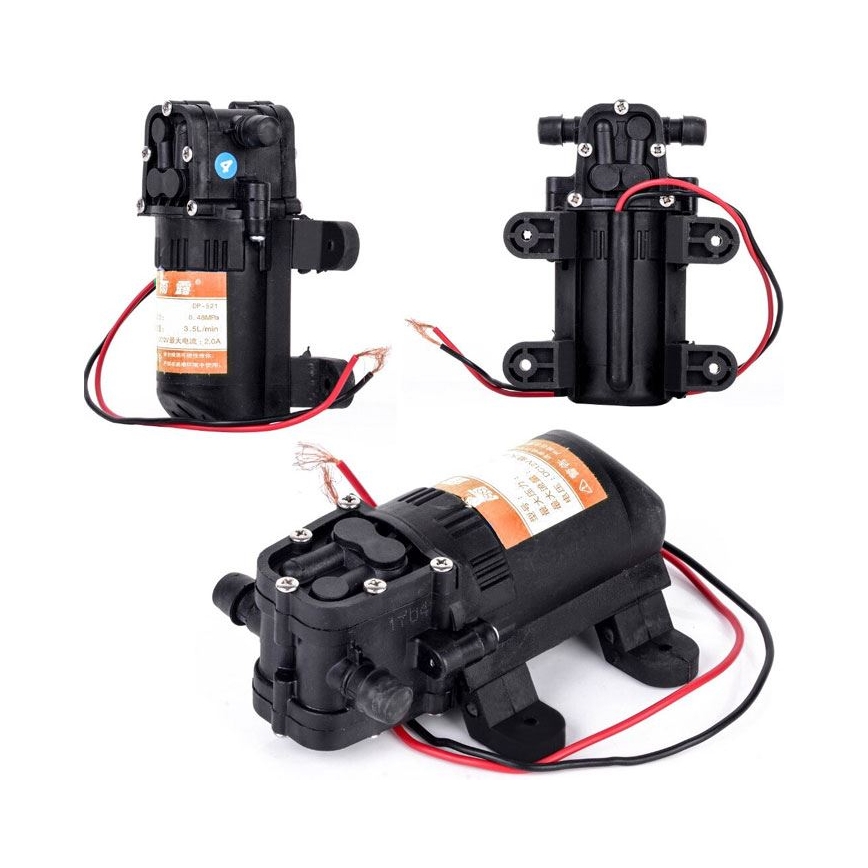 Selvsugende membranpumpe 12 V, 3,5 l/min