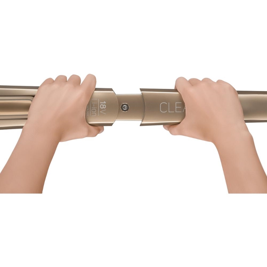 Sencor - 2-i-1 trådløs stavstøvsuger 100W/2000 mAh beige