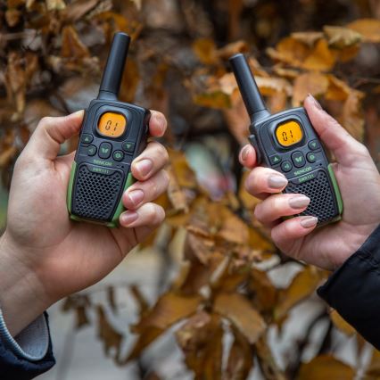 Sencor - 2x Walkie-talkie 3xAAA rækkevidde 7 km