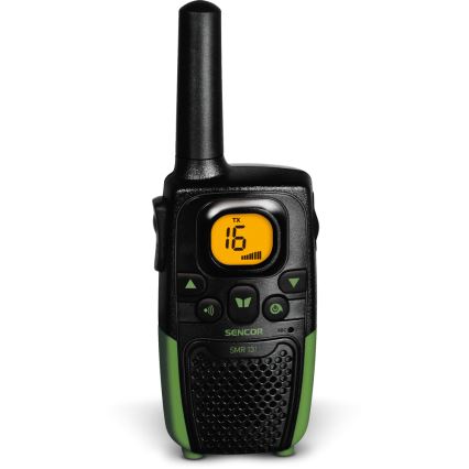 Sencor - 2x Walkie-talkie 3xAAA rækkevidde 7 km