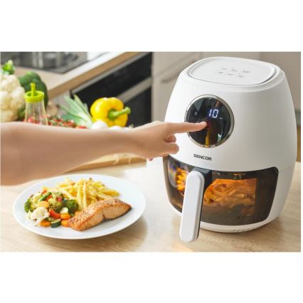 Sencor - Airfryer 3,5 l 1300 W/230 V hvid