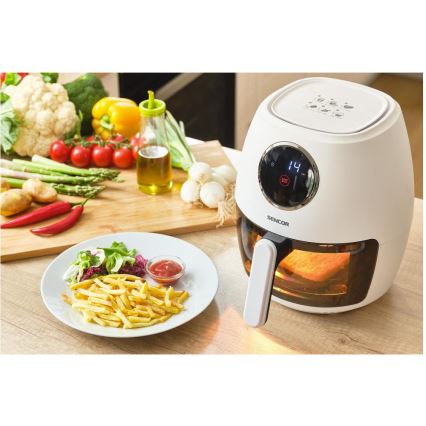 Sencor - Airfryer 3,5 l 1300 W/230 V hvid