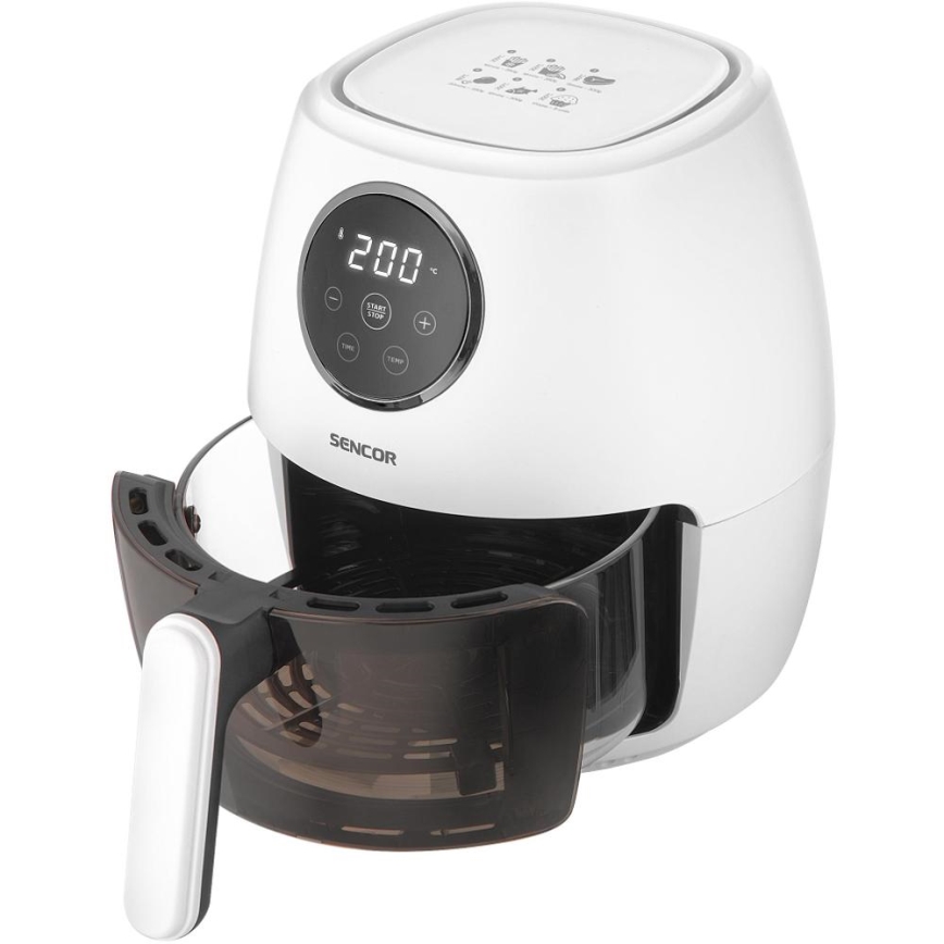Sencor - Airfryer 3,5 l 1300 W/230 V hvid