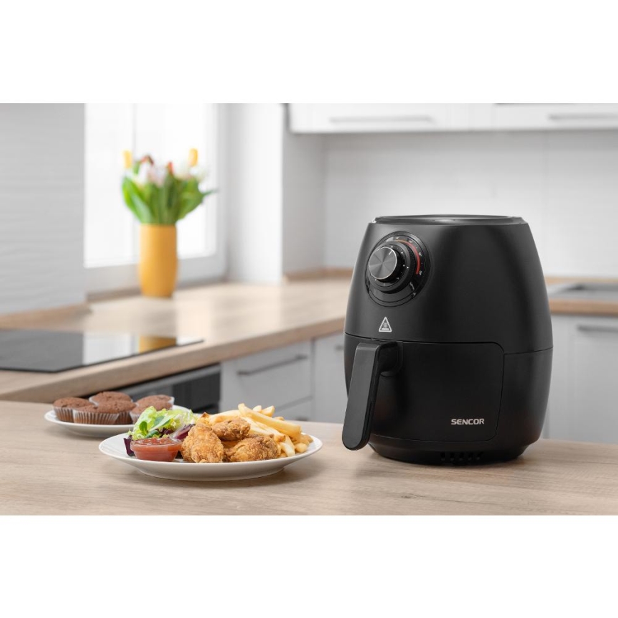 Sencor - Airfryer 3,5 l 1300W/230V sort