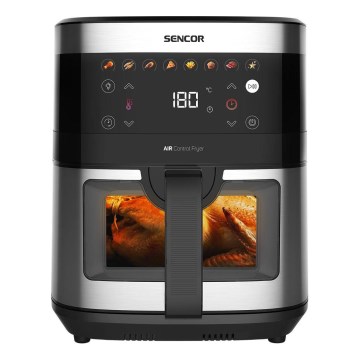 Sencor - Airfryer 9 l 1700W/230V sort/mat krom
