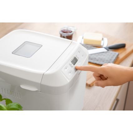 Sencor - Bagemaskine med LCD-display 550W/230V