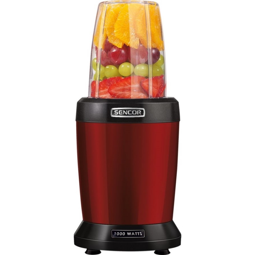 Sencor - Blender til smoothies 1000W/230V rød